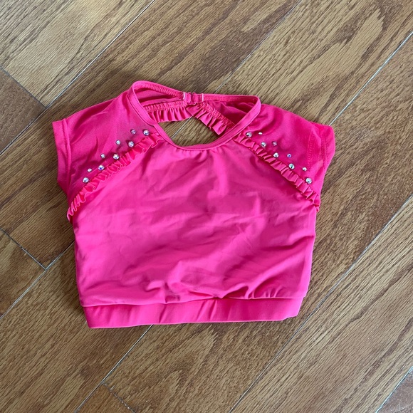 Girls Dancewear / Costume Top - Size IC (intermediate child) - Picture 1 of 4